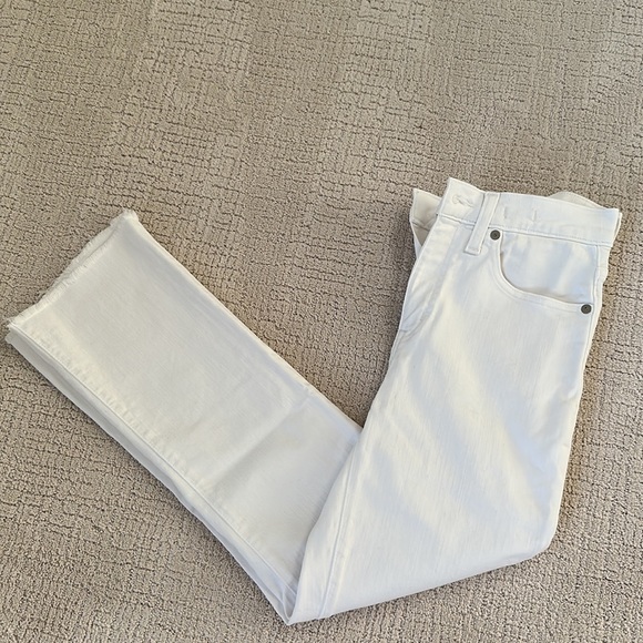 Madewell cali demi boot pure white wash size 26 tall - Picture 5 of 6